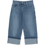 Jeans con risvolto in blu Simone rocha - donna 