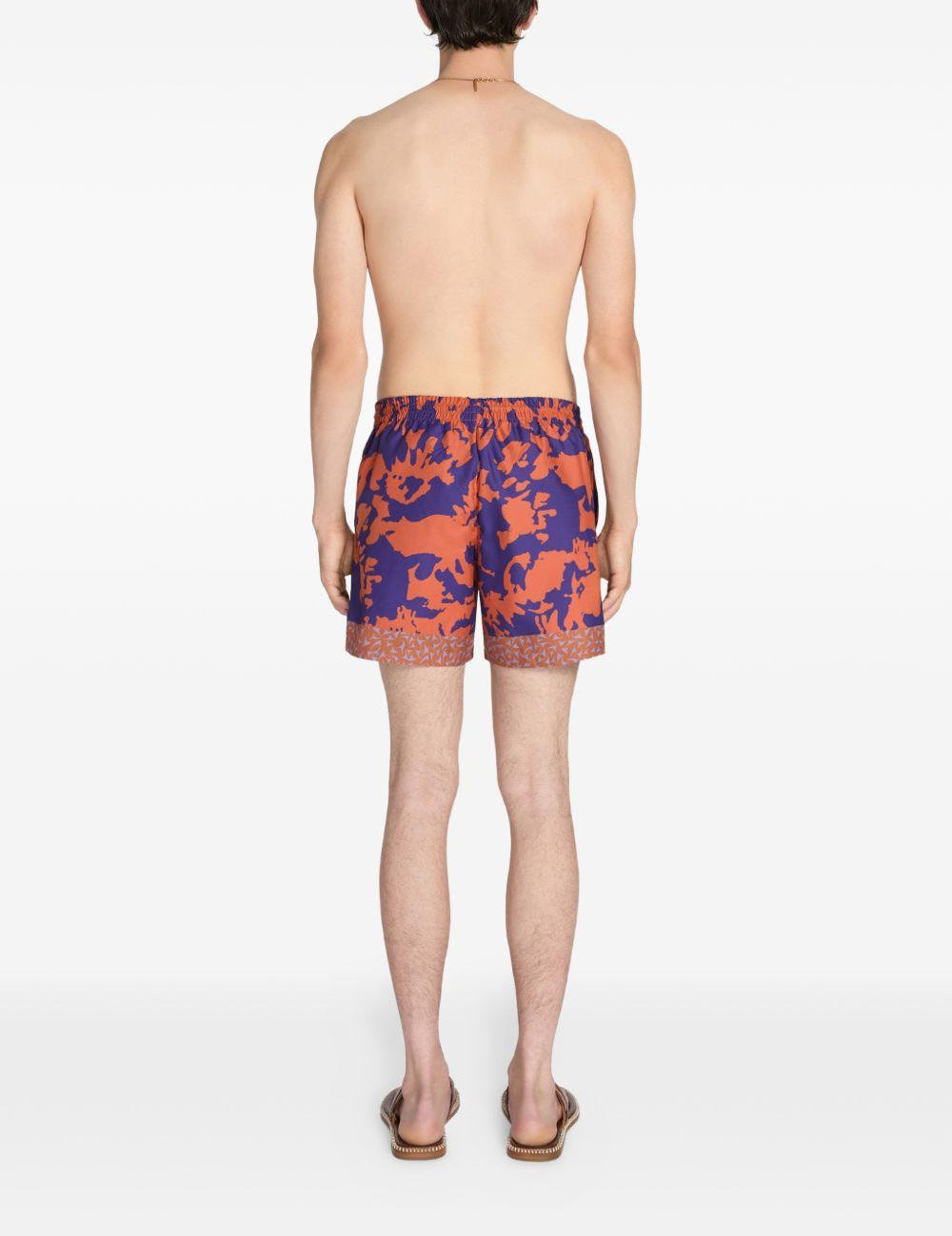 Costume con stampa phibbs multicolore <BR/> 