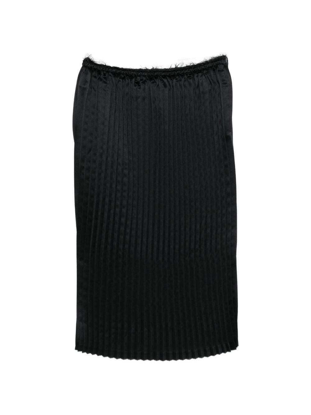Gonna a pieghe in nero Comme Des Garçons Comme Des Garçons - donna 