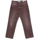 Jeans con effetto schiarito in marrone Our legacy - uomo 
