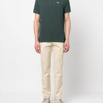 Polo con logo in verde Barbour - uomo 