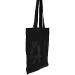 Borsa tote con logo in nero 44 Label Group - donna 