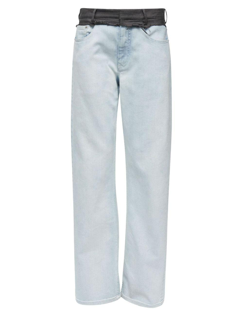 Pantaloni sartoriali con 5 tasche in blu Mm6 maison margiela - donna 