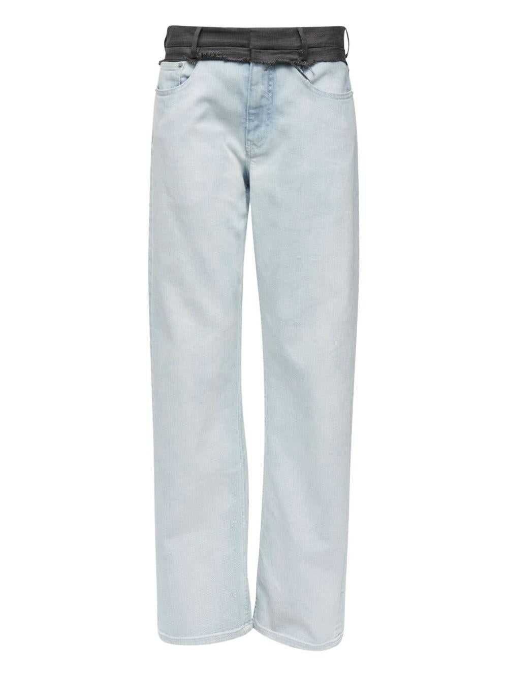 Pantaloni sartoriali con 5 tasche in blu Mm6 maison margiela - donna 