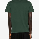T-shirt girocollo in verde Entire studios - unisex 