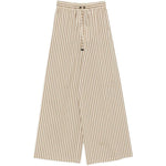Pantaloni Ordine a righe in marrone Maxmara - donna 