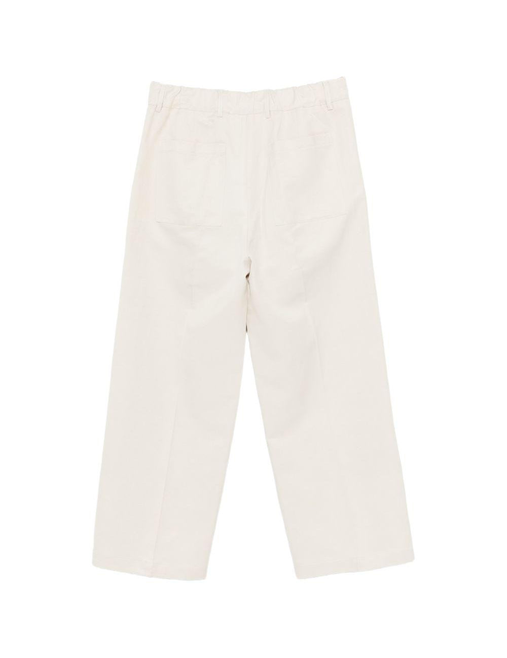 Pantaloni alain karak in avorio Costumein - uomo 
