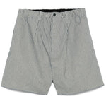 Bermuda a righe in nero Random Identities - uomo 