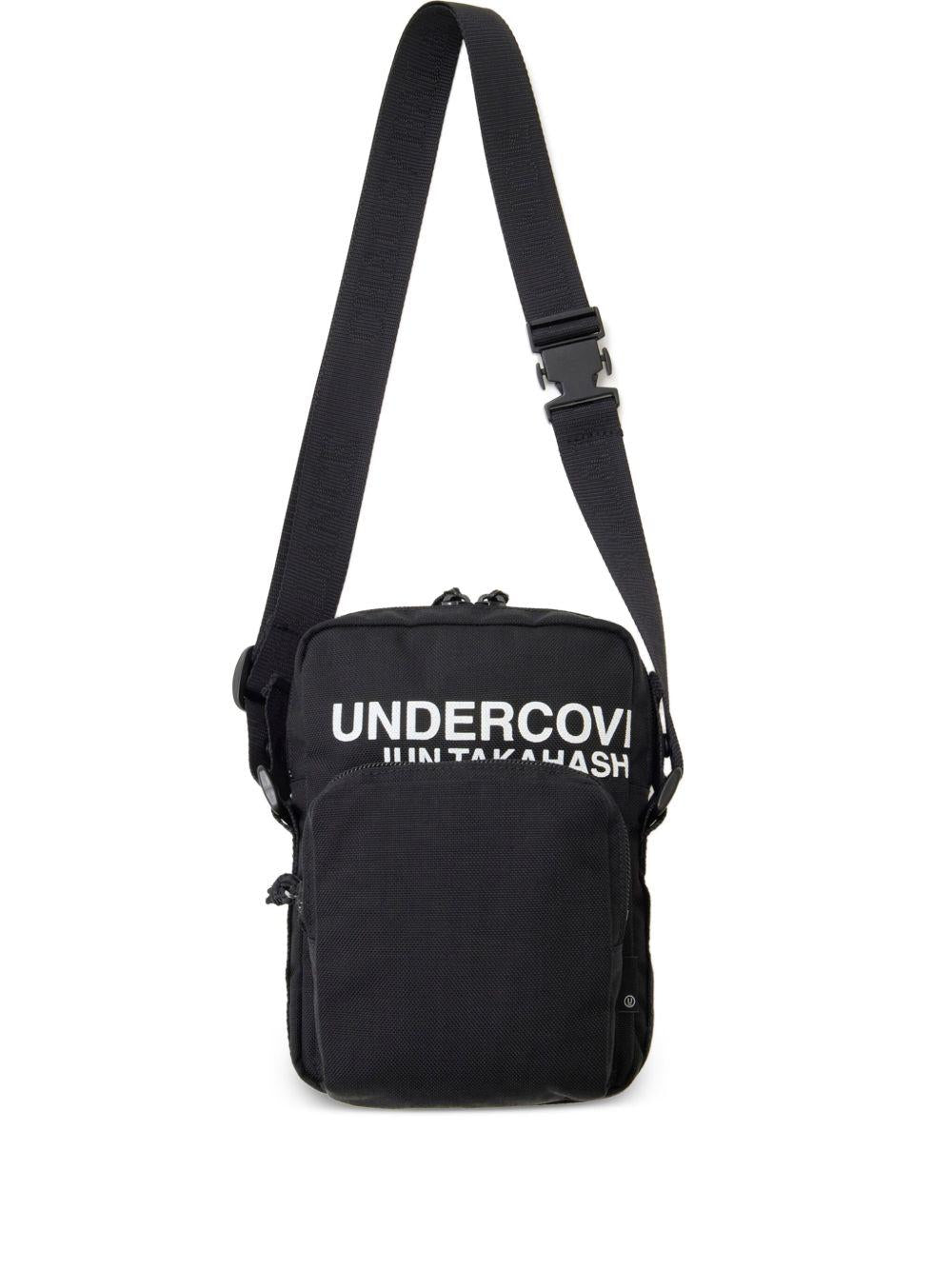 Borsa con logo in nero Undercover - uomo 