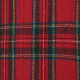 Gilet a quadri con zip in rosso Undercover - uomo 