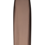Gonna con finitura satinata sheat in marrone Temily - donna 