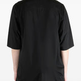T-shirt con stampa in nero Rick owens drkshdw - uomo 