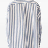 Camicia a righe la chemise voilier in blu Jacquemus - uomo 