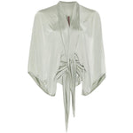 Blusa con nodo in argento Rick Owens Lilies - donna 