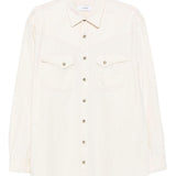 Camicia con doppia tasca in bianco Lardini - uomo 