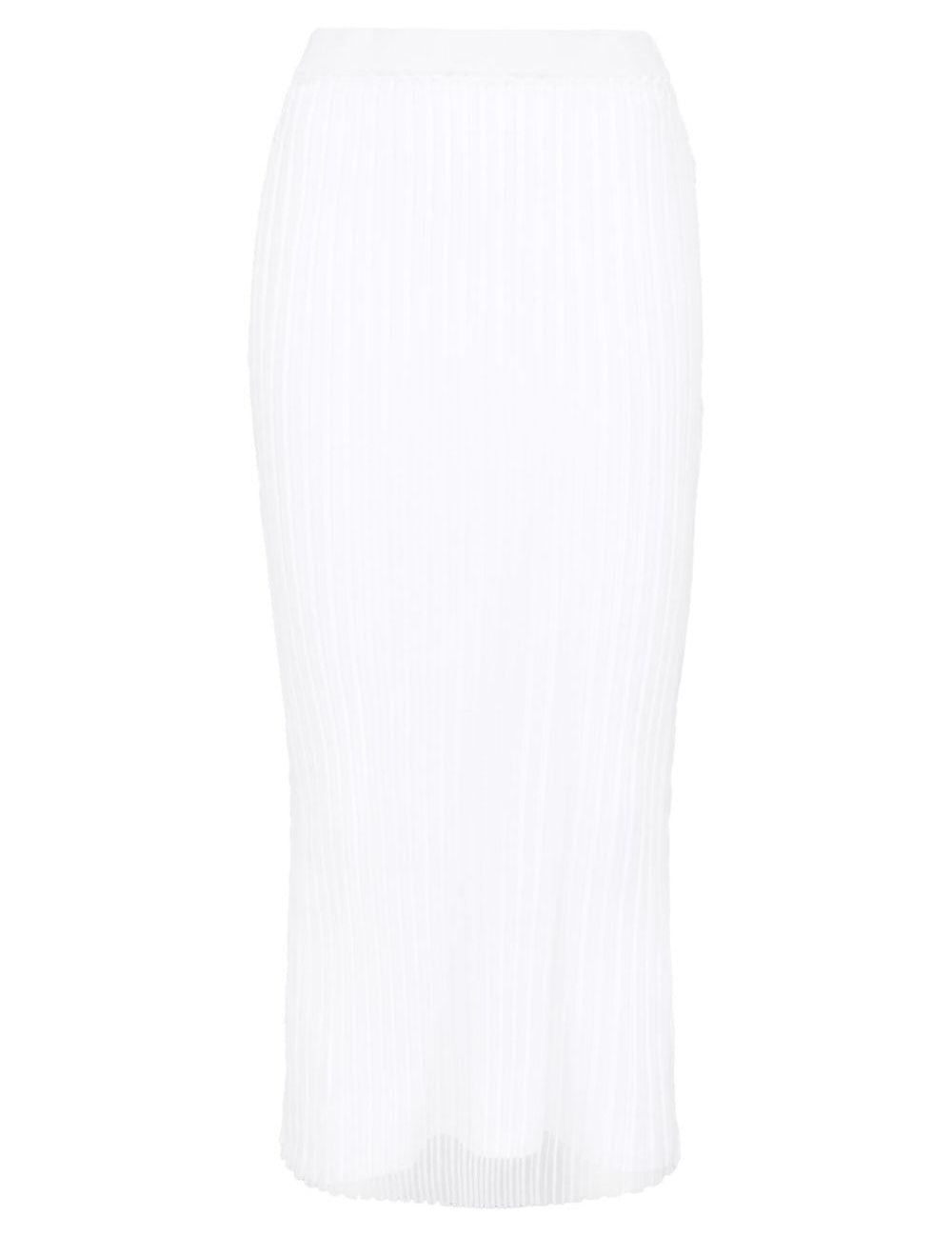 Gonna midi a matita album in bianco Maxmara - donna 