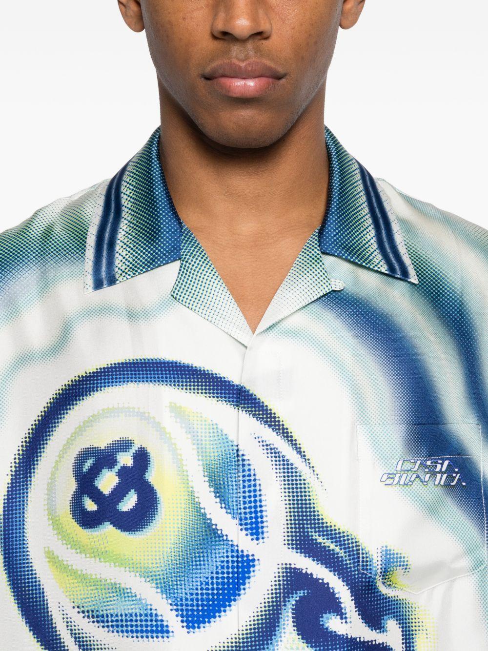 Camicia The Art of the Serve in blu Casablanca - uomo 