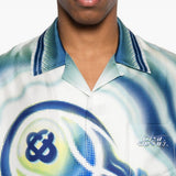 Camicia The Art of the Serve in blu Casablanca - uomo 