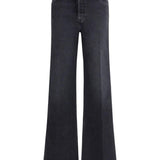 Jeans a vita alta in nero Re/done - donna 