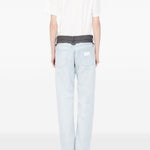 Pantaloni sartoriali con 5 tasche in blu Mm6 maison margiela - donna 