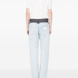 Pantaloni sartoriali con 5 tasche in blu Mm6 maison margiela - donna 