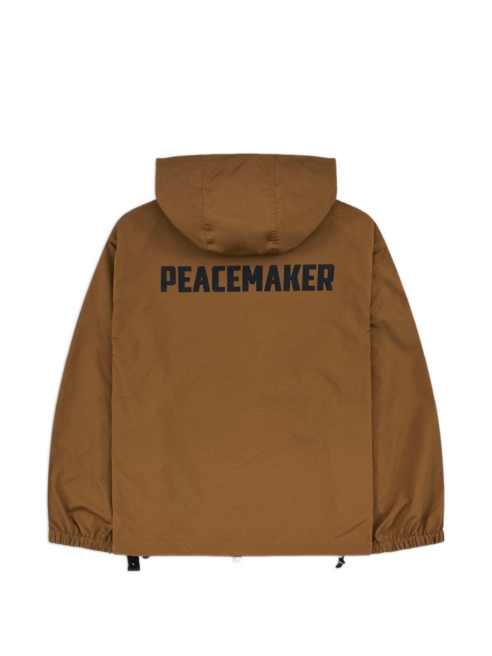 Giacca con cappuccio in marrone Oamc peacemaker - uomo 