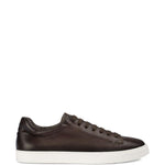 Sneakers in pelle con lacci in marrone Doucal's - uomo 