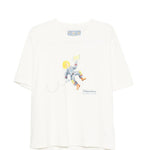 T-shirt con stampa di UN astronauta in bianco Kidsuper - uomo 