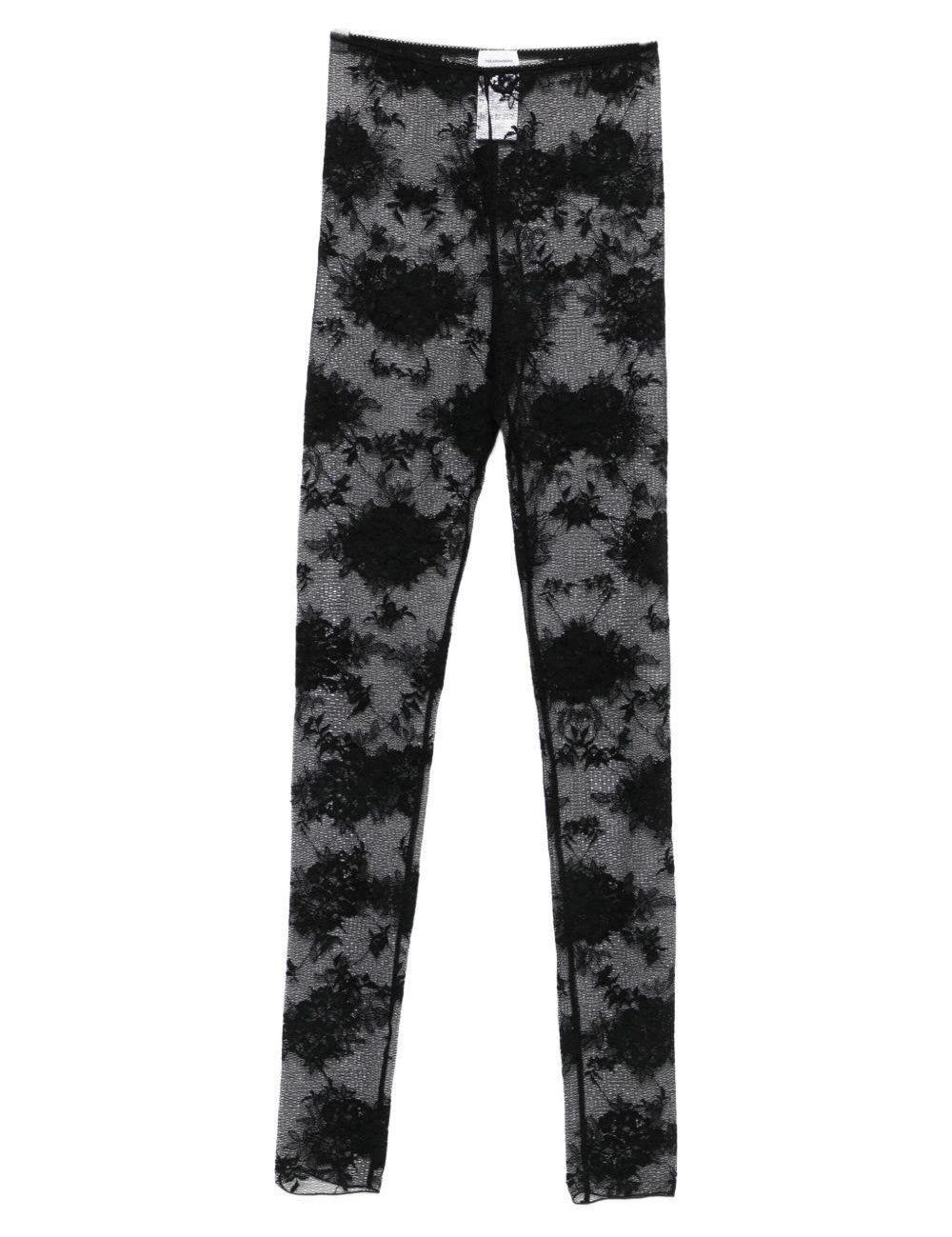 Leggings in pizzo in neroThe andamane - donna 