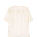 Camicetta a maniche corte Dean Dean in bianco The latest - donna 