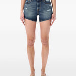 Pantaloncini sfrangiati 501® curve in blu Levi's - donna 