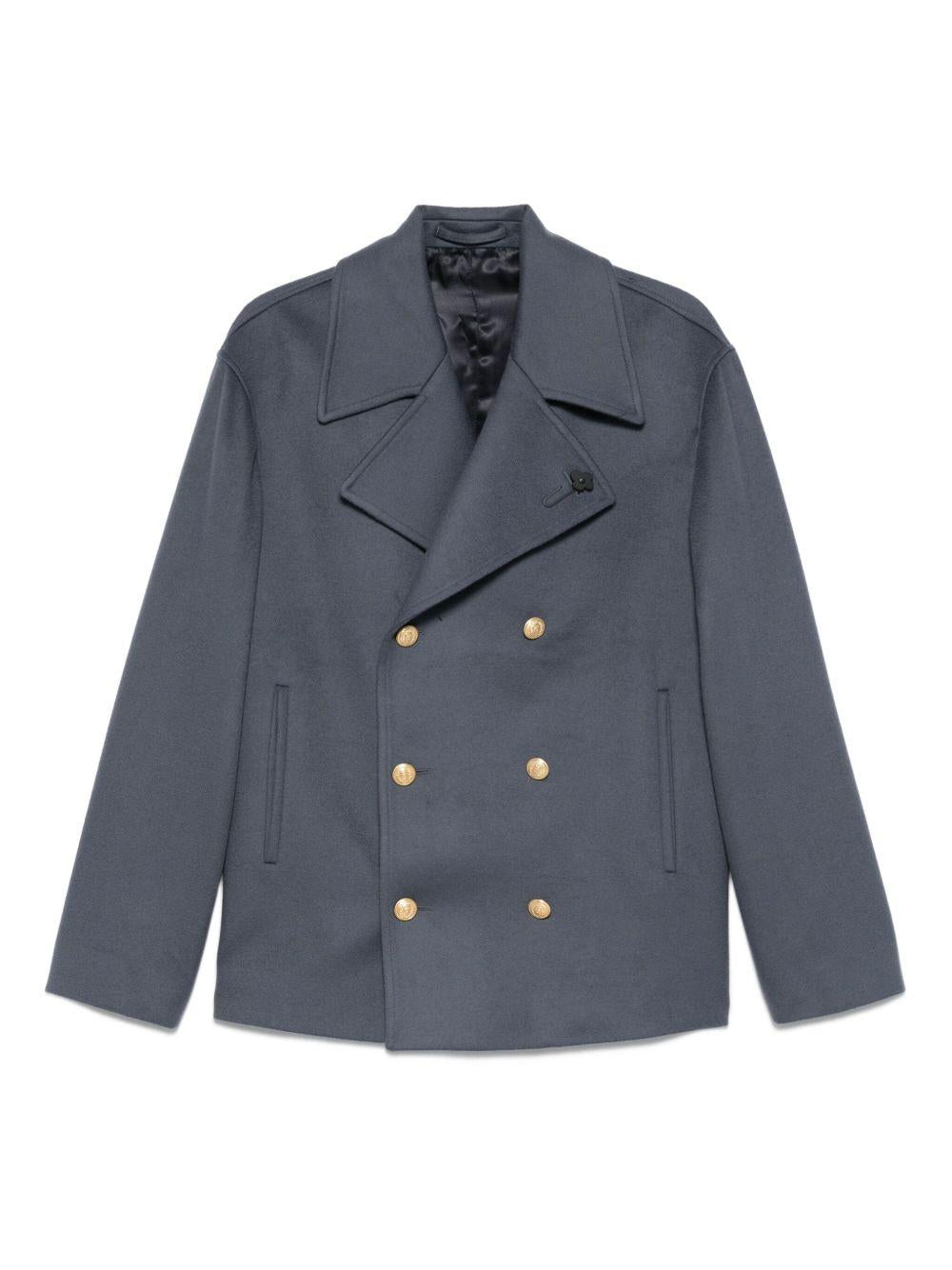 Blazer doppiopetto in grigio Lardini - uomo 