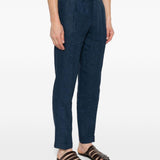 Pantaloni a pieghe con fibbia in blu Briglia 1949 - uomo 