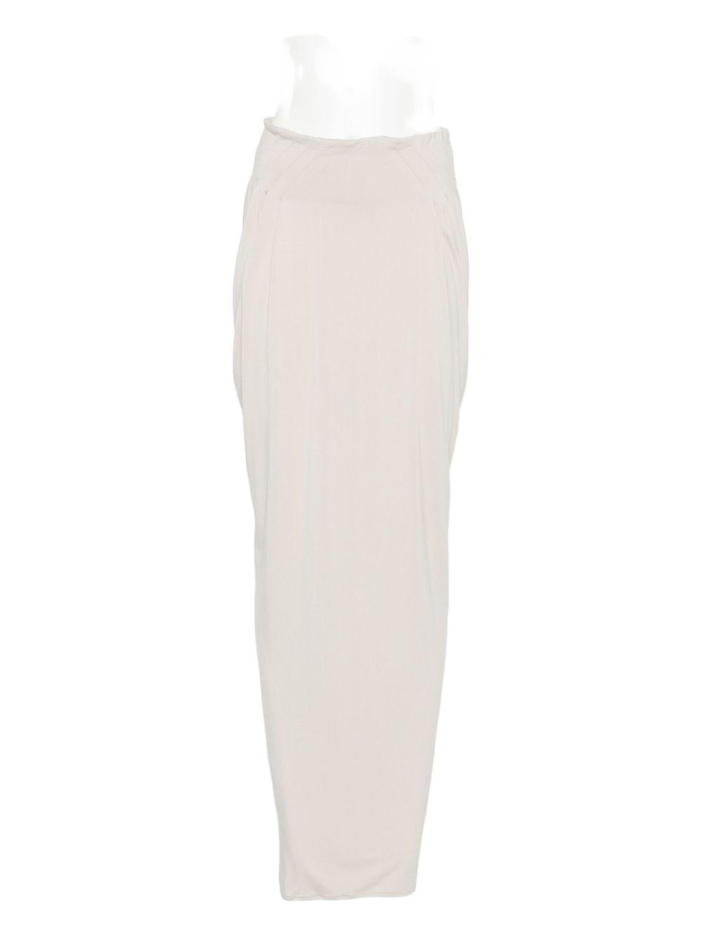 Gonna lunga drappeggiata tide in grigio Entire studios - donna 