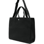 Borsa tote con dettaglio zip in nero HELIOT EMIL - uomo 