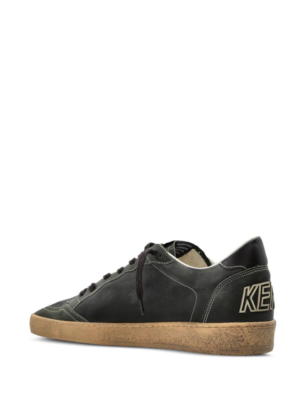 Sneakers ball star in verde Golden goose - uomo 
