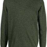 Maglione con ricamo in verde Barbour - uomo 