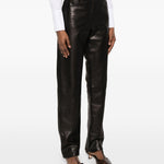 Pantaloni Callum in nero Khaite - donna 