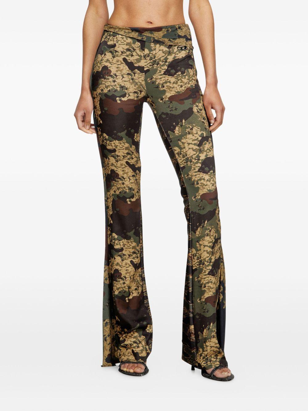 Pantaloni P-Affal in verde Diesel - donna 