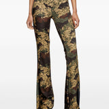 Pantaloni P-Affal in verde Diesel - donna 