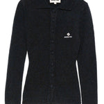 Cardigan con logo in blu Shushu/tong - donna 
