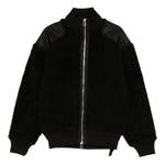 Bomber con zip in nero Oamc peacemaker - uomo 