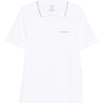 Polo con logo ricamato in bianco Casablanca - uomo 