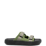 Ciabatte in camoscio in nero Veja - uomo 
