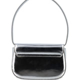 Borsa a spalla in pelle 1DR in argento Diesel - donna 