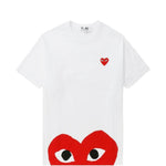 T-shirt con stampa Comme des garcons play - uomo 