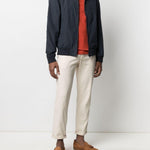 Bomber royston in blu BARBOUR - uomo 