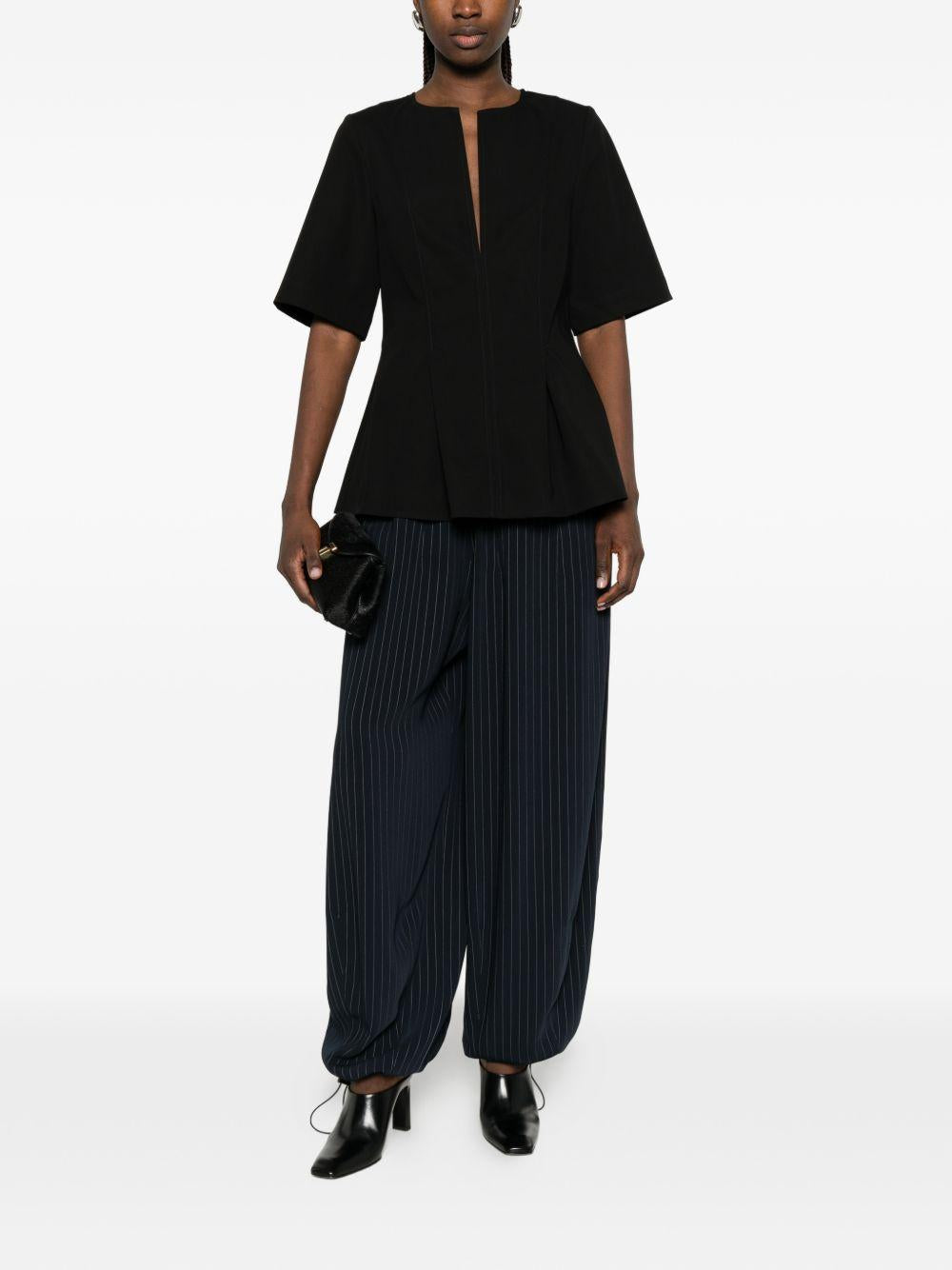 Top in cotone in neroToteme - donna 