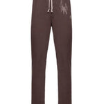 Jogger con coulisse in marrone Rick Owens x Moncler - unisex<BR/><BR/> 