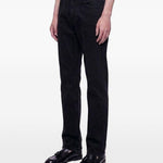 Jeans big papi a gamba dritta in nero Second layer - uomo 
